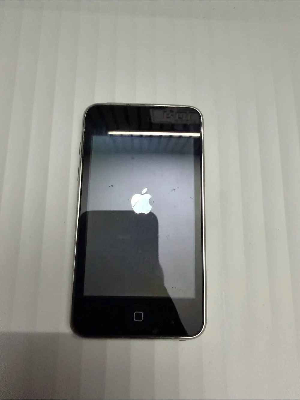 Apple iPod Touch Black with Colorful Orange Wallpaper